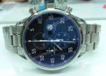 Replica TAG HEUER Carrera Spacex Stainless Steel Black Knockoff Watch